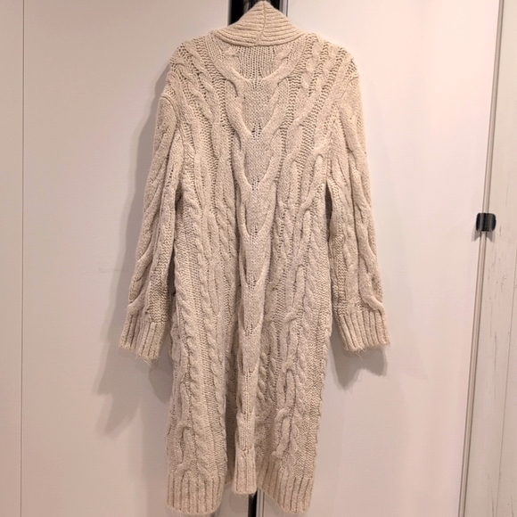 Zara chunky knit cardigan coat - Picture 12 of 12